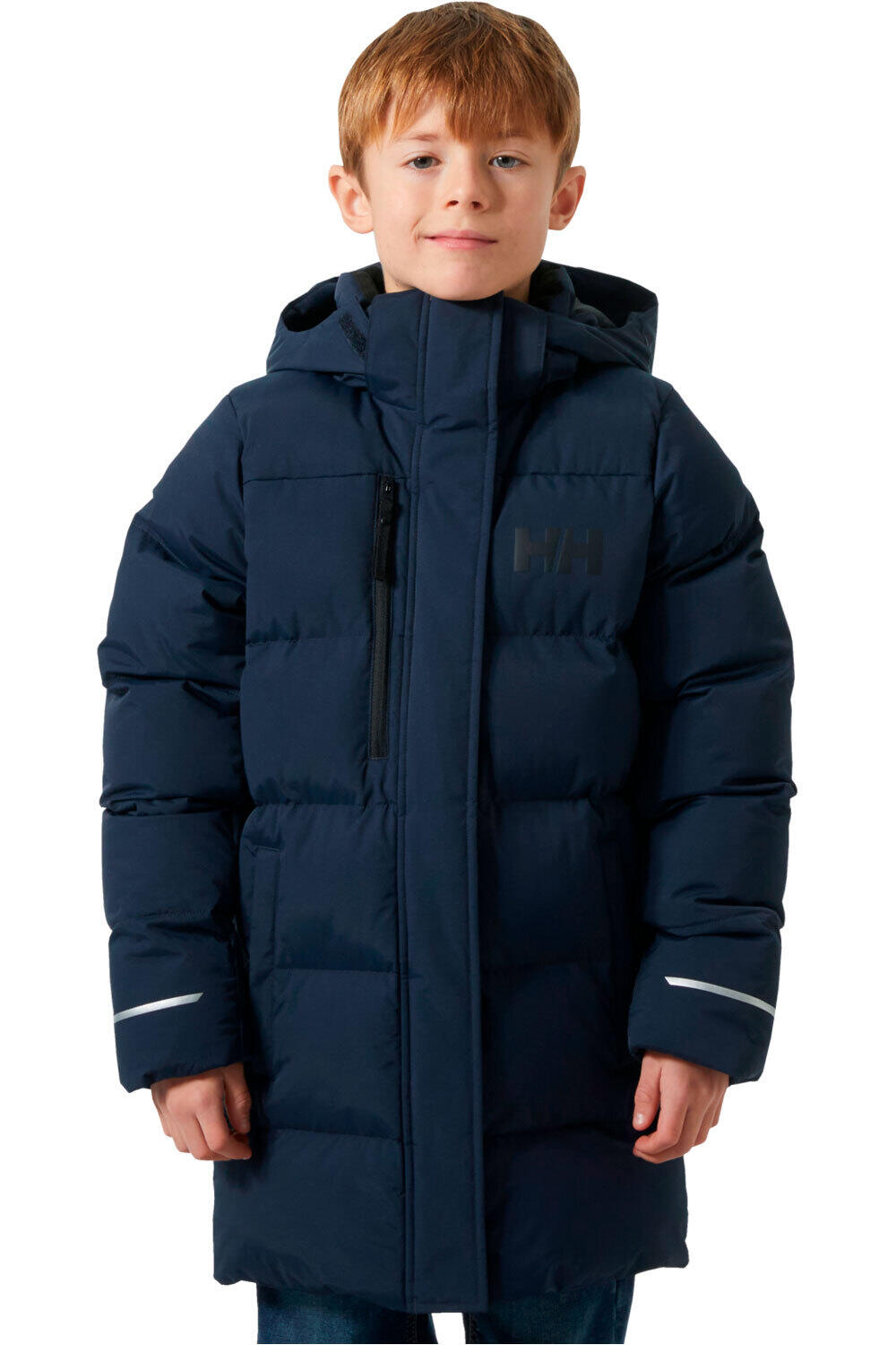 Helly Hansen chaqueta outdoor niño JR GIRL ADORE PUFFY PARKA vista frontal