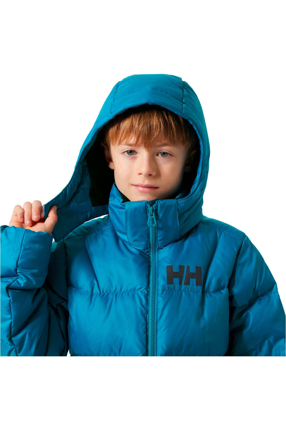 Helly Hansen chaqueta outdoor niño JR ISFJORD DOWN JACKET 2.0 vista detalle