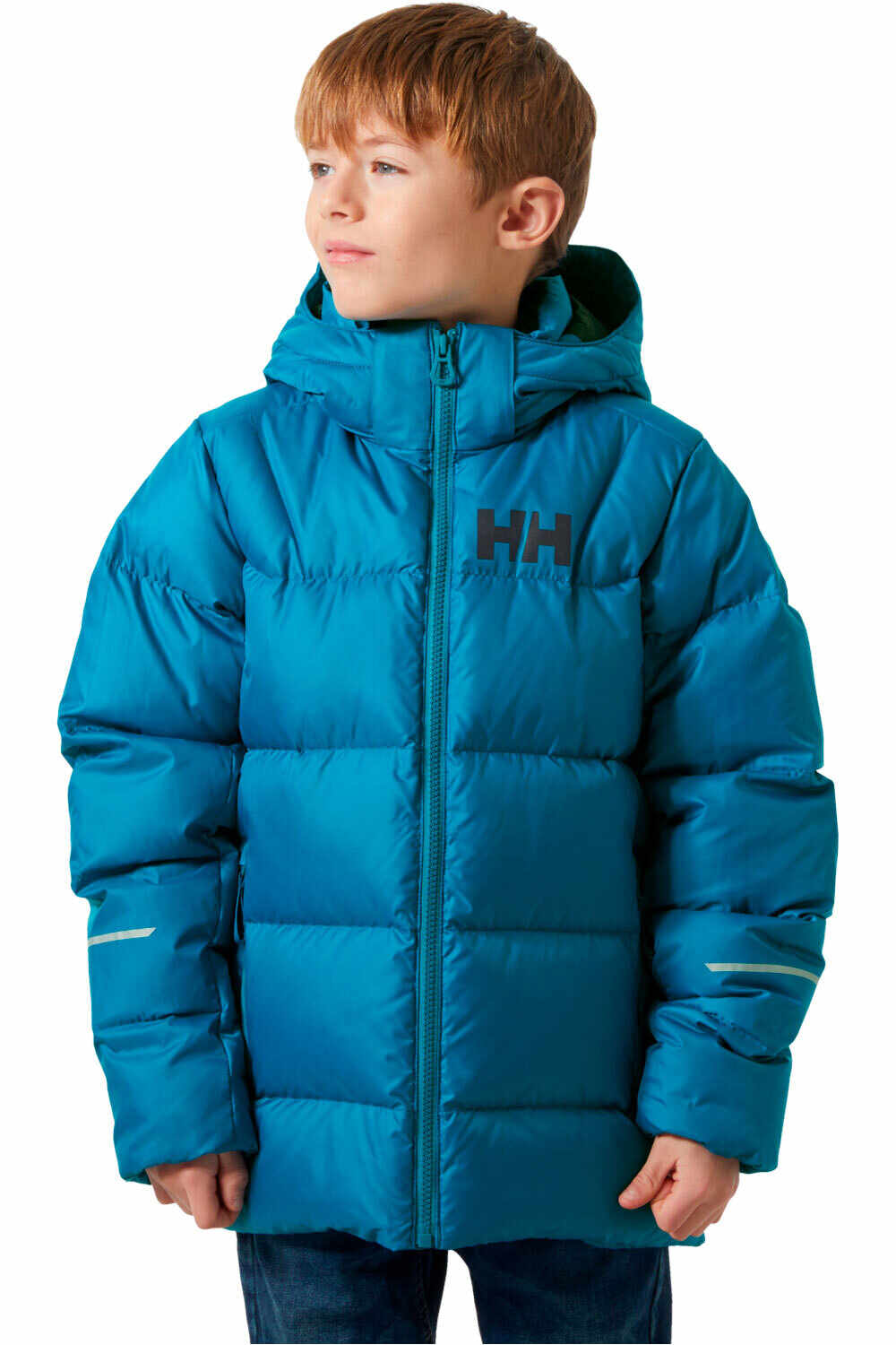Helly Hansen chaqueta outdoor niño JR ISFJORD DOWN JACKET 2.0 vista frontal