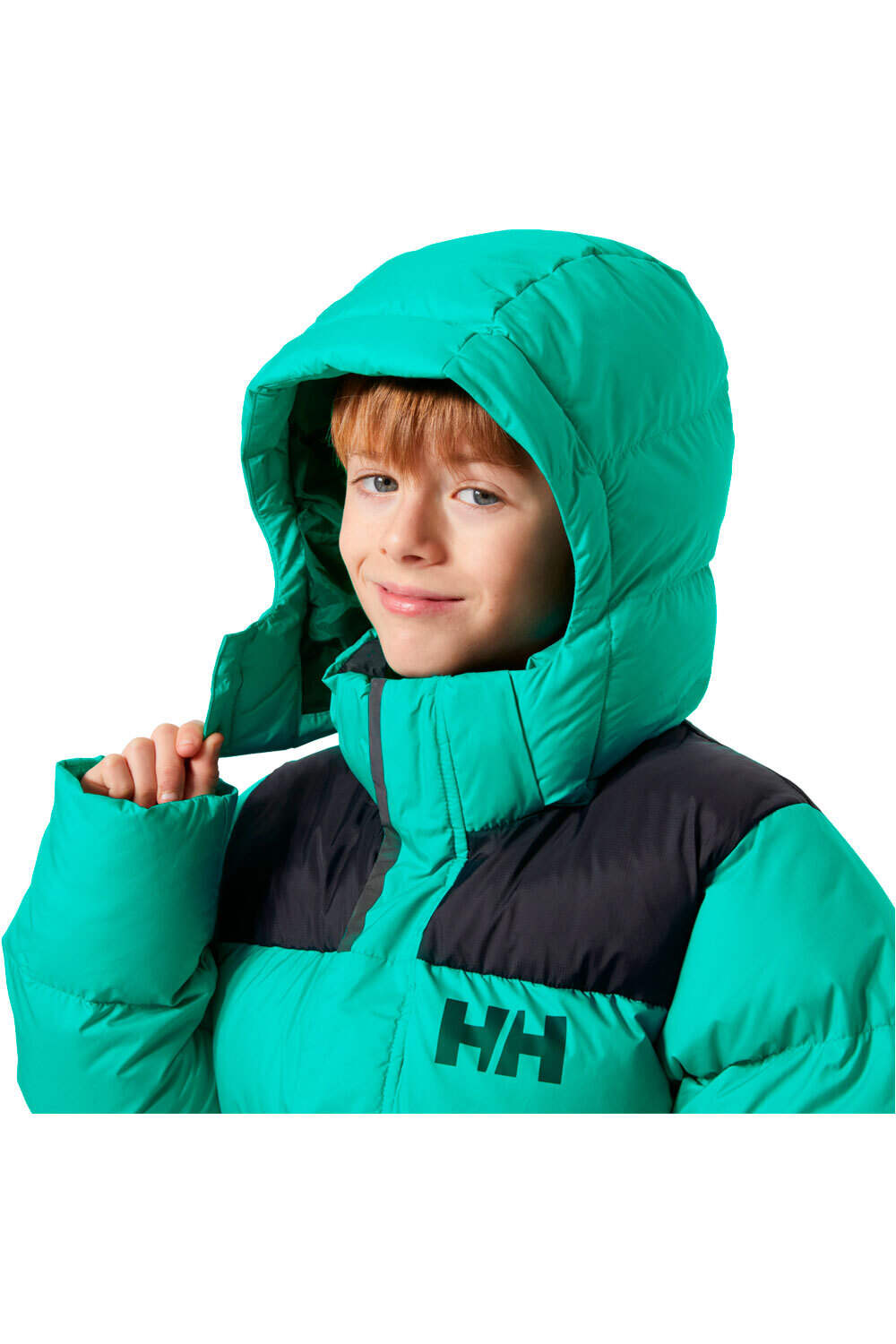 Helly Hansen chaqueta outdoor niño JR SPECTER PUFFY JACKET vista detalle