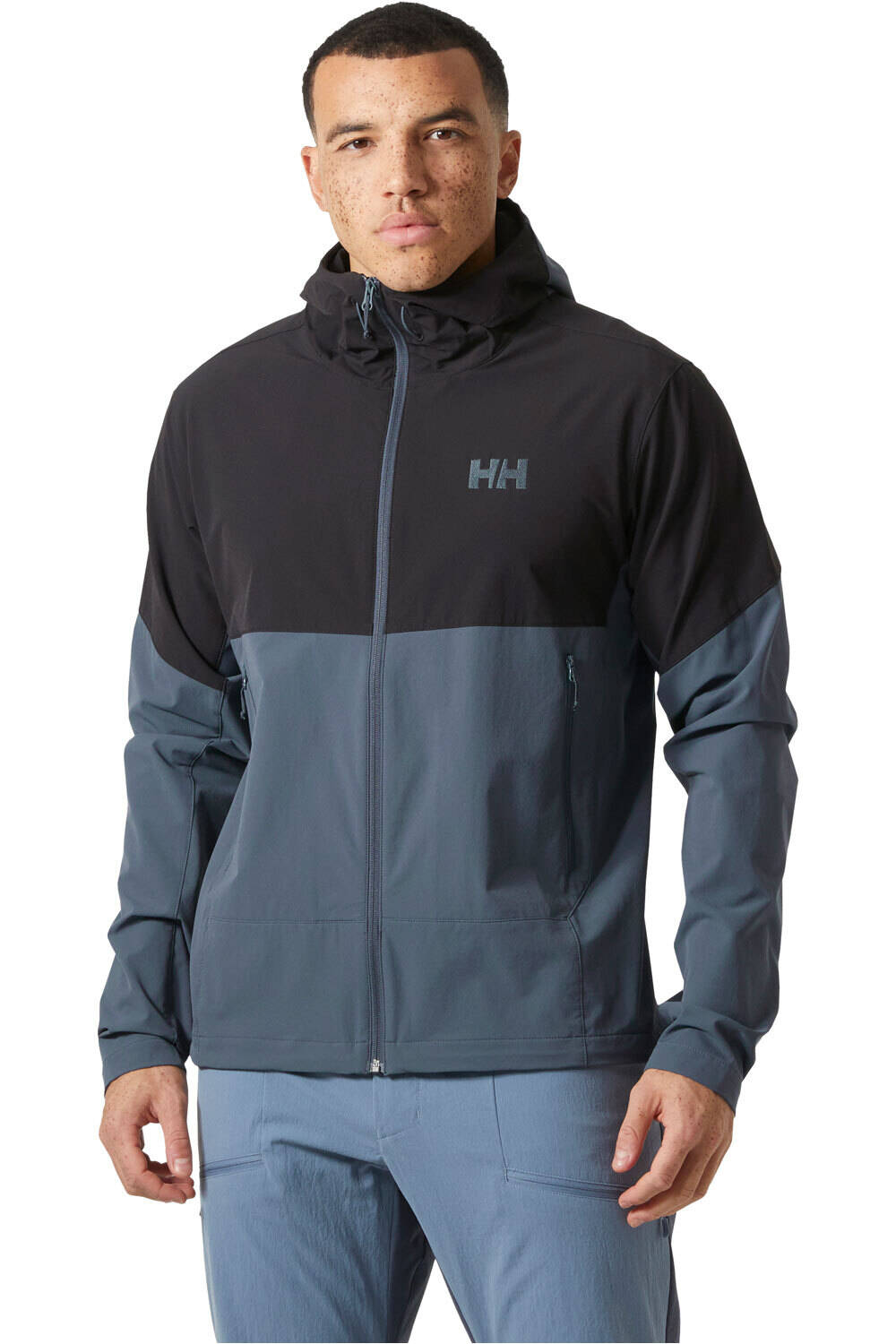 Helly Hansen chaqueta softshell hombre BLAZE SOFTSHELL HOOD vista frontal