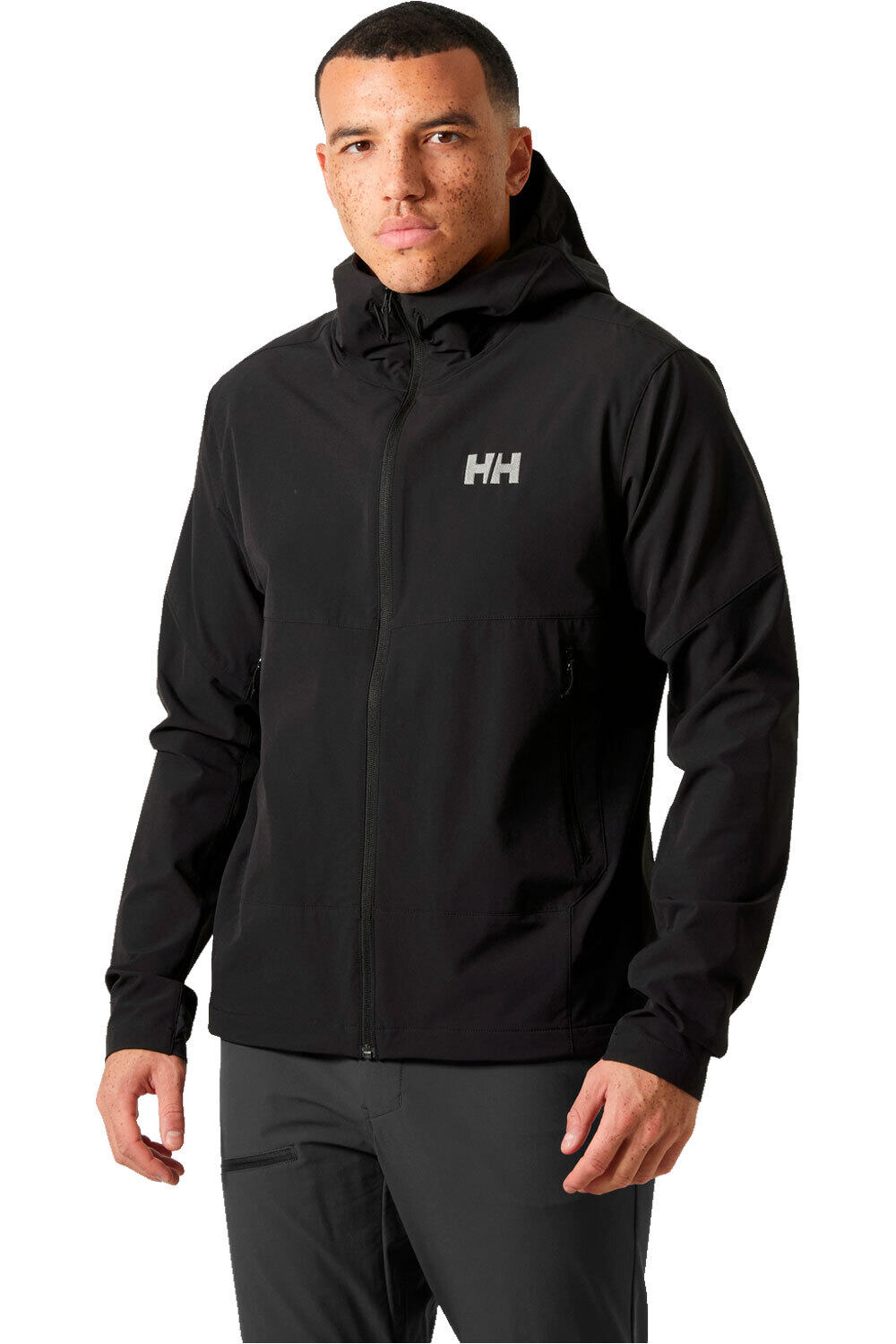 Helly Hansen chaqueta softshell hombre BLAZE SOFTSHELL HOOD vista frontal