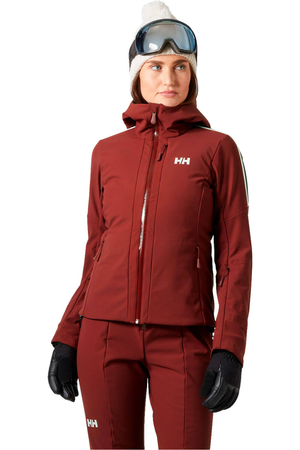 Helly Hansen chaqueta softshell mujer W AVANTI 3-IN-1 SOFTSHELL JKT vista frontal