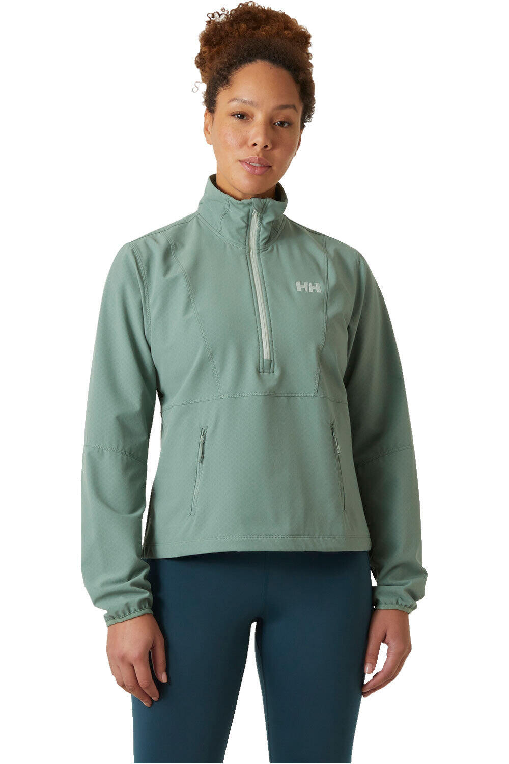 Helly Hansen chaqueta softshell mujer W CASCADE SHIELD ANORAK vista frontal