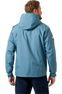 Helly Hansen chaquetas hombre CREW HOODED MIDLAYER JACKET 2 vista trasera
