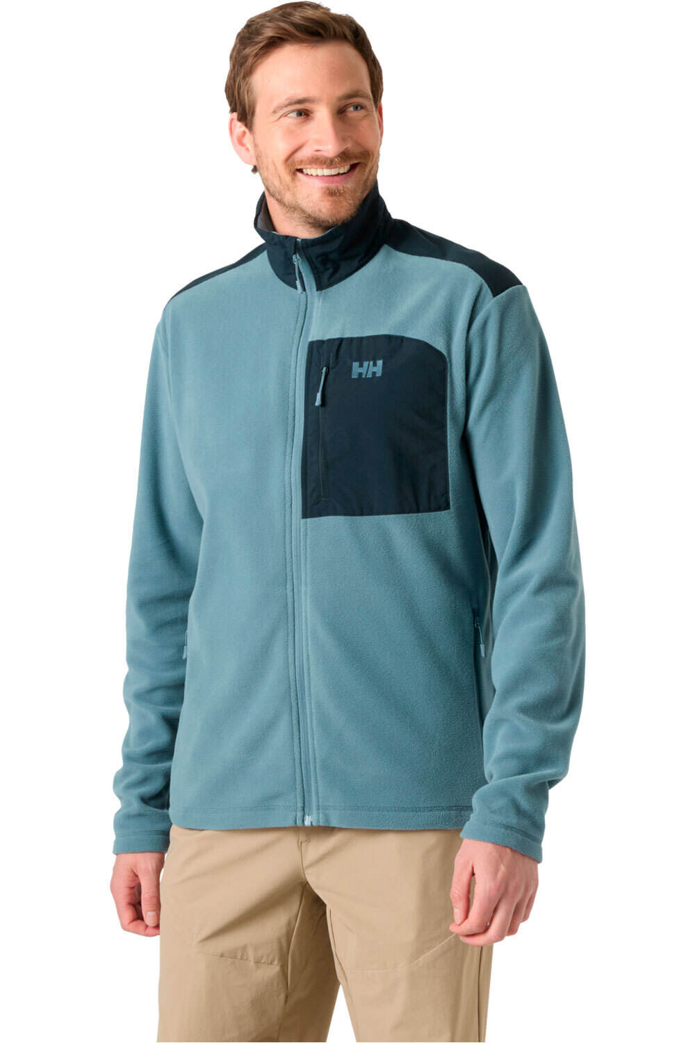 Helly Hansen forro polar hombre DAYBREAKER BLOCK JACKET vista frontal
