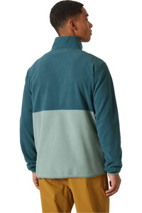Helly Hansen forro polar hombre DAYBREAKER SNAP PULLOVER vista trasera