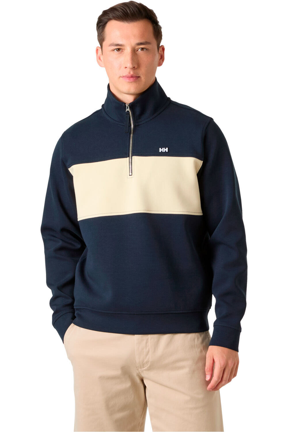 Helly Hansen forro polar hombre KOSTER SWEAT 1/2 ZIP vista frontal