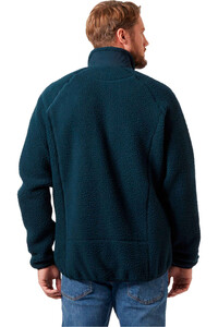 Helly Hansen forro polar hombre PANORAMA PILE BLOCK JACKET vista trasera