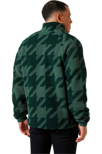 Helly Hansen forro polar hombre PANORAMA PRINTED PILE SNAP vista trasera