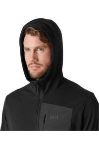 Helly Hansen forro polar hombre VERSALITE HOODED FLEECE JACKET vista detalle