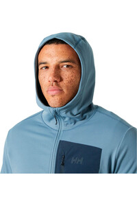 Helly Hansen forro polar hombre VERSALITE HOODED FLEECE JACKET vista detalle