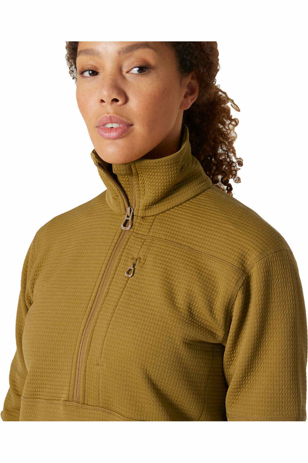 Helly Hansen forro polar mujer W EVOLVED AIR 1/2 ZIP vista detalle