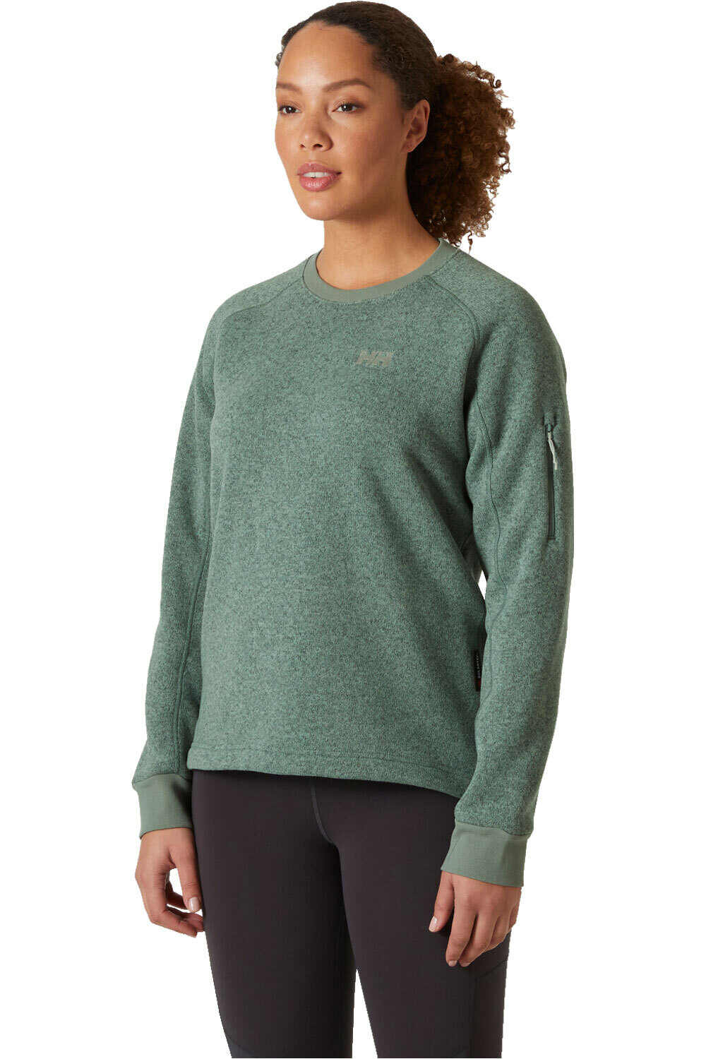 Helly Hansen forro polar mujer W VARDE CREWNECK vista frontal