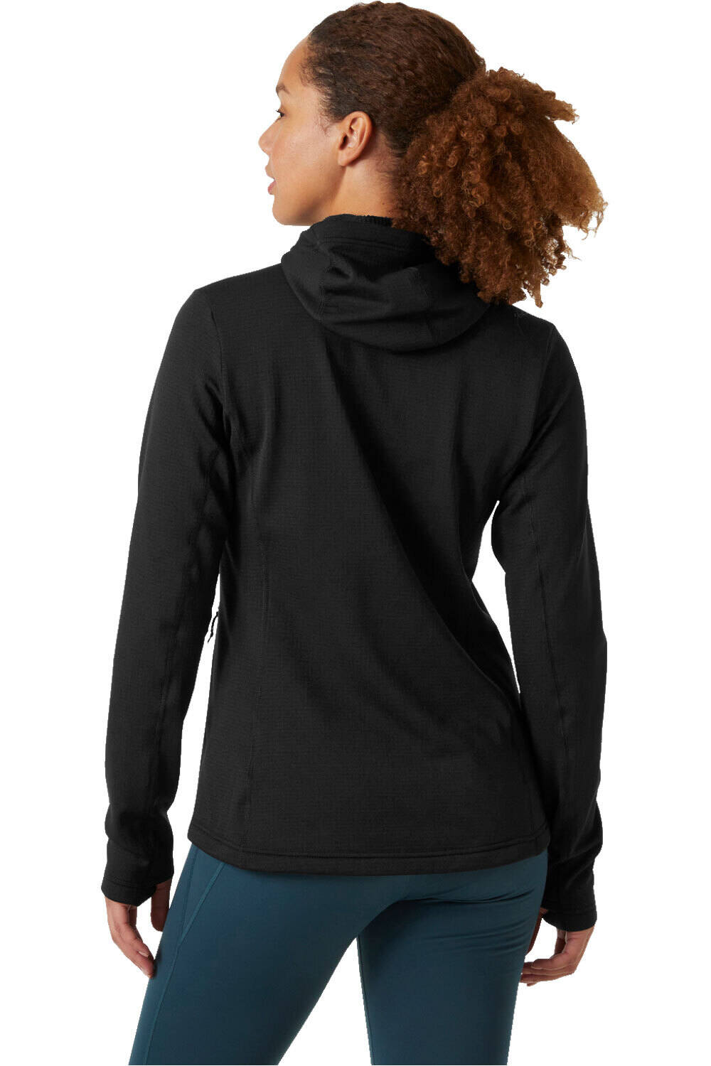 Helly Hansen forro polar mujer W VERSALITE HOODED JACKET vista trasera