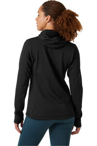 Helly Hansen forro polar mujer W VERSALITE HOODED JACKET vista trasera