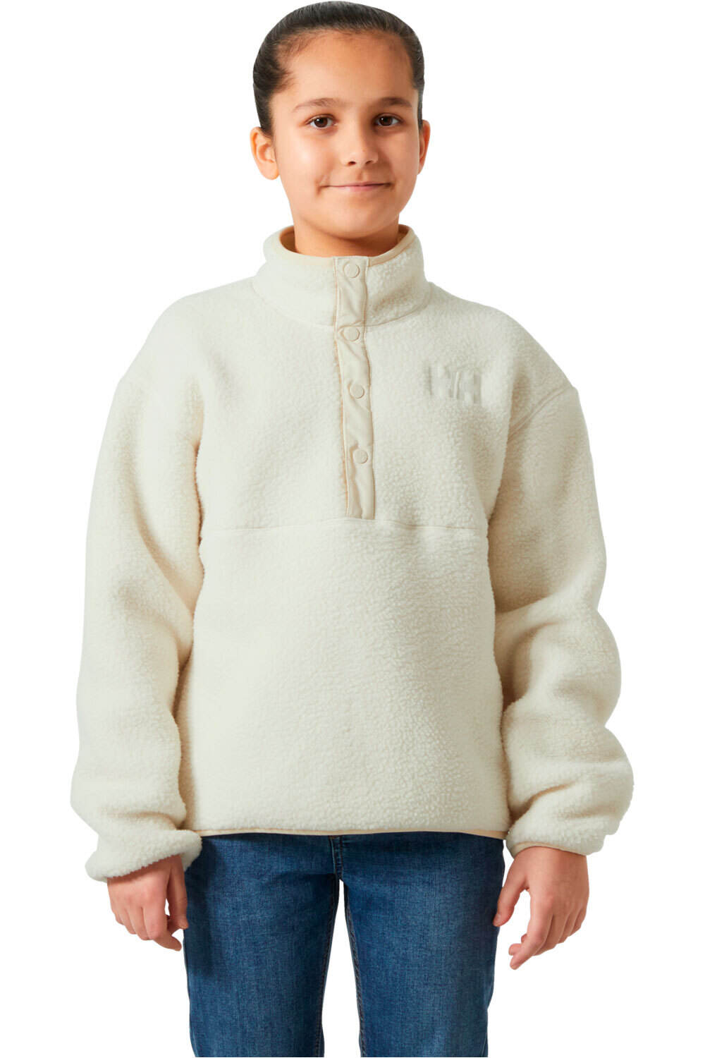 Helly Hansen forro polar niño JR FROSTY PILE SWEATER vista frontal