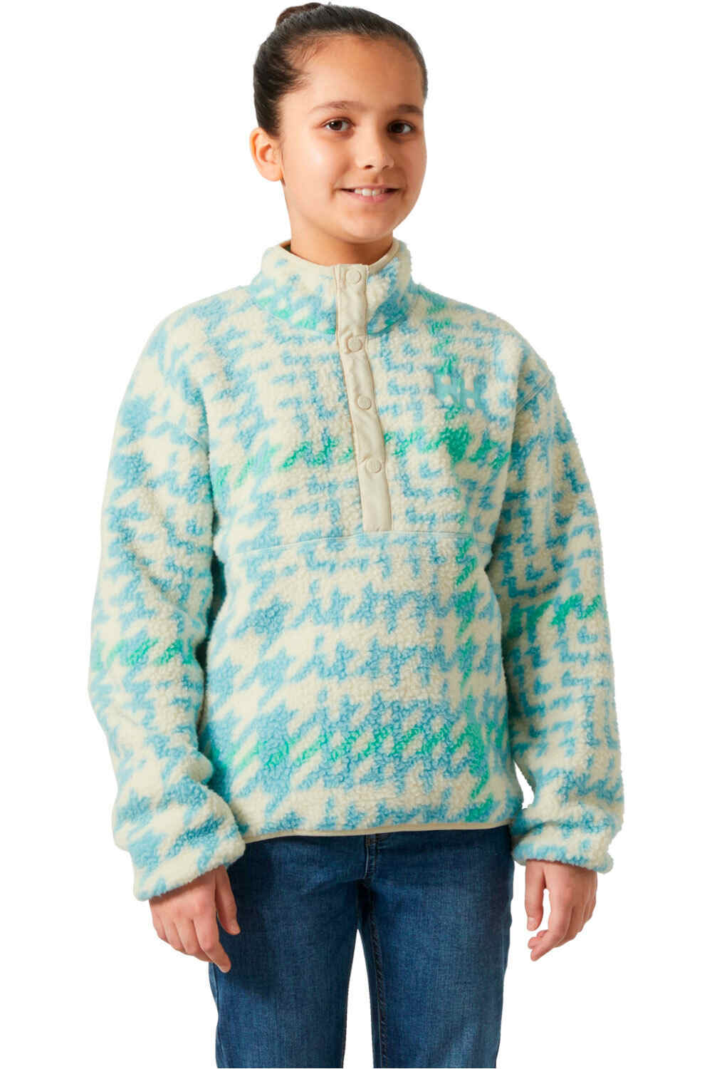 Helly Hansen forro polar niño JR FROSTY PILE SWEATER vista frontal