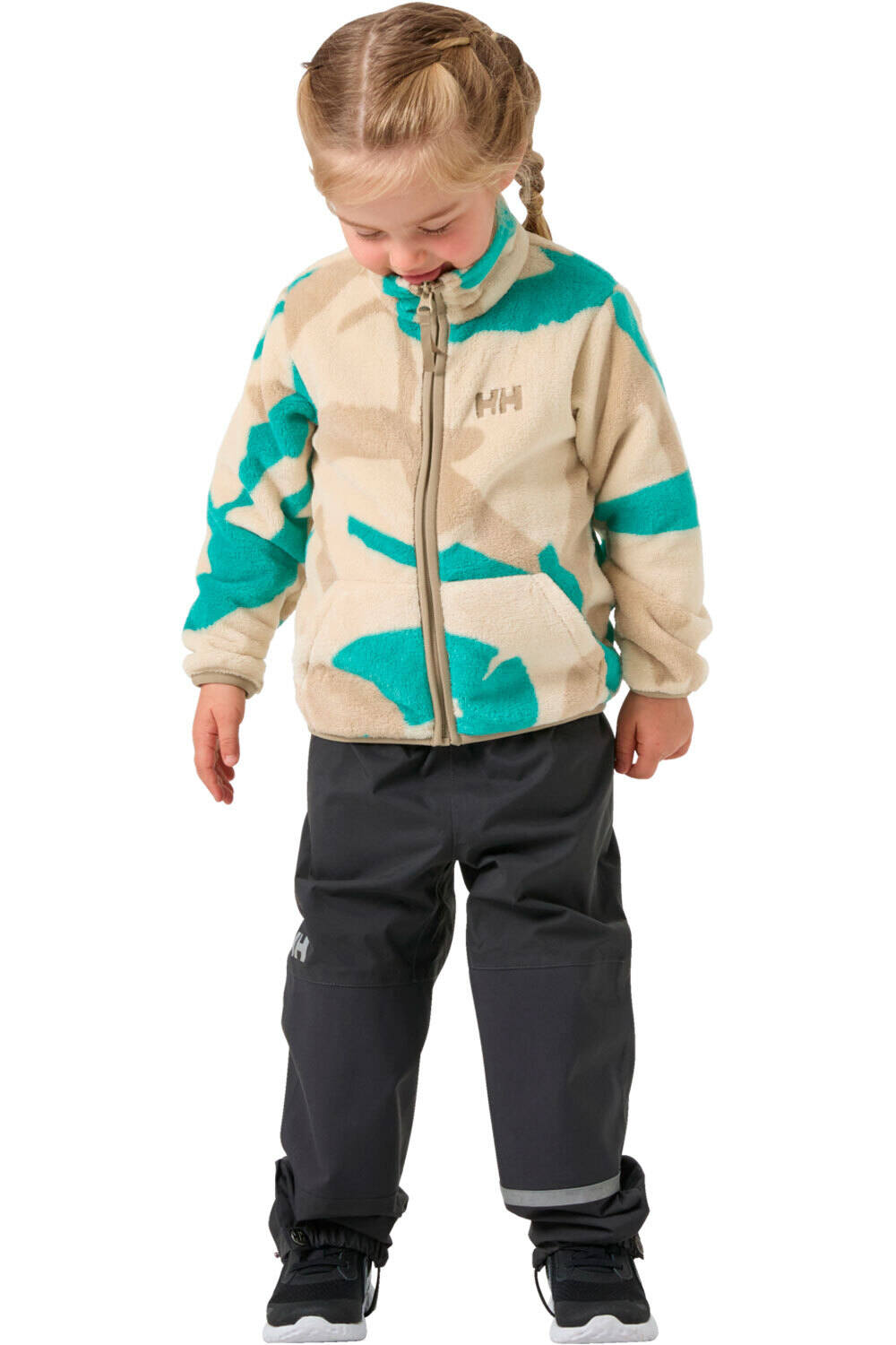 Helly Hansen forro polar niño K CHILL FLEECE JACKET vista frontal