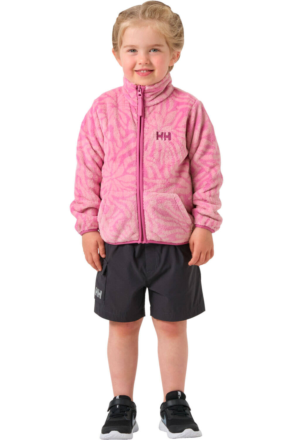 Helly Hansen forro polar niño K CHILL FLEECE JACKET vista frontal