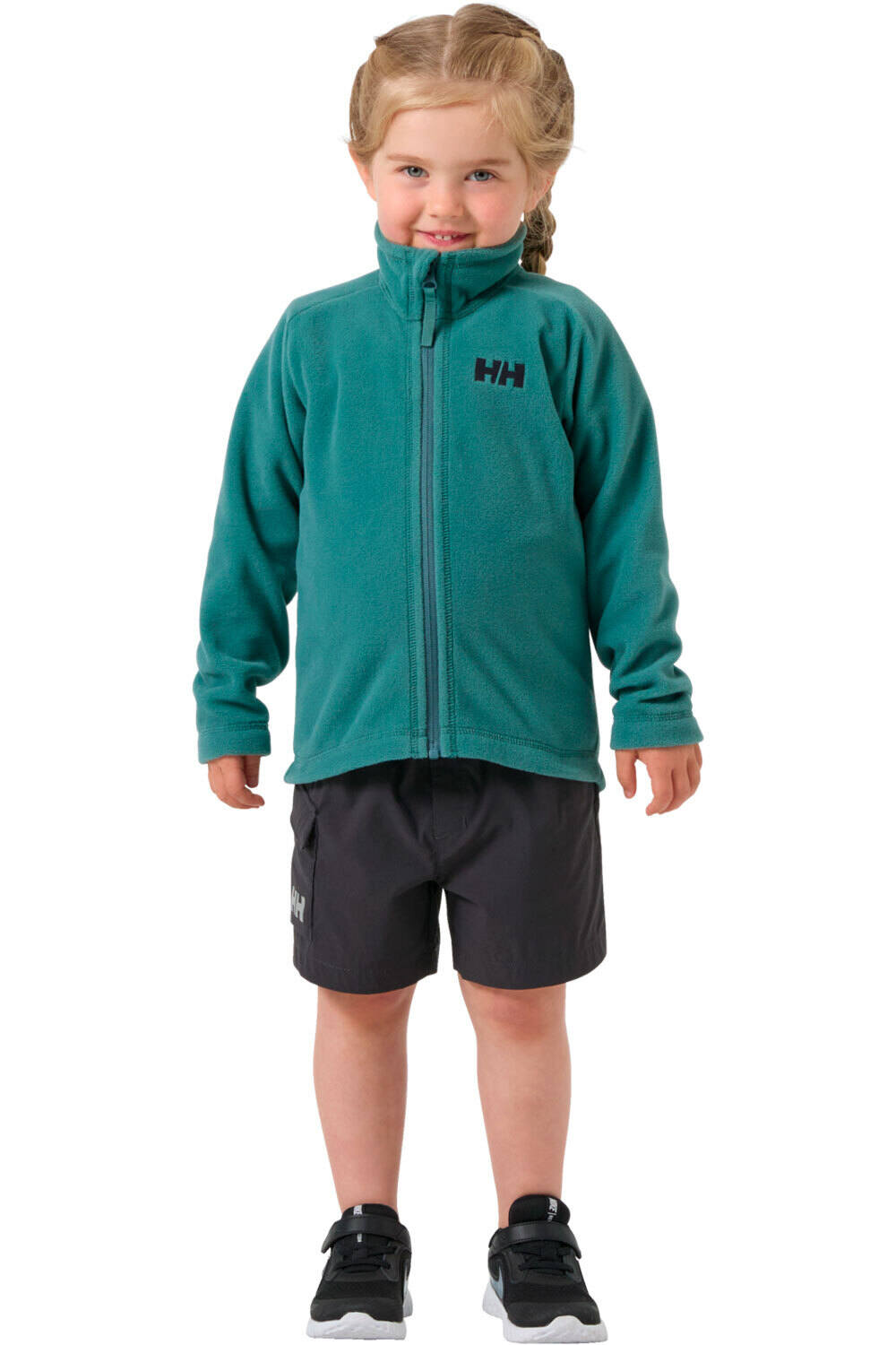 Helly Hansen forro polar niño K DAYBREAKER 2.0 JACKET vista frontal