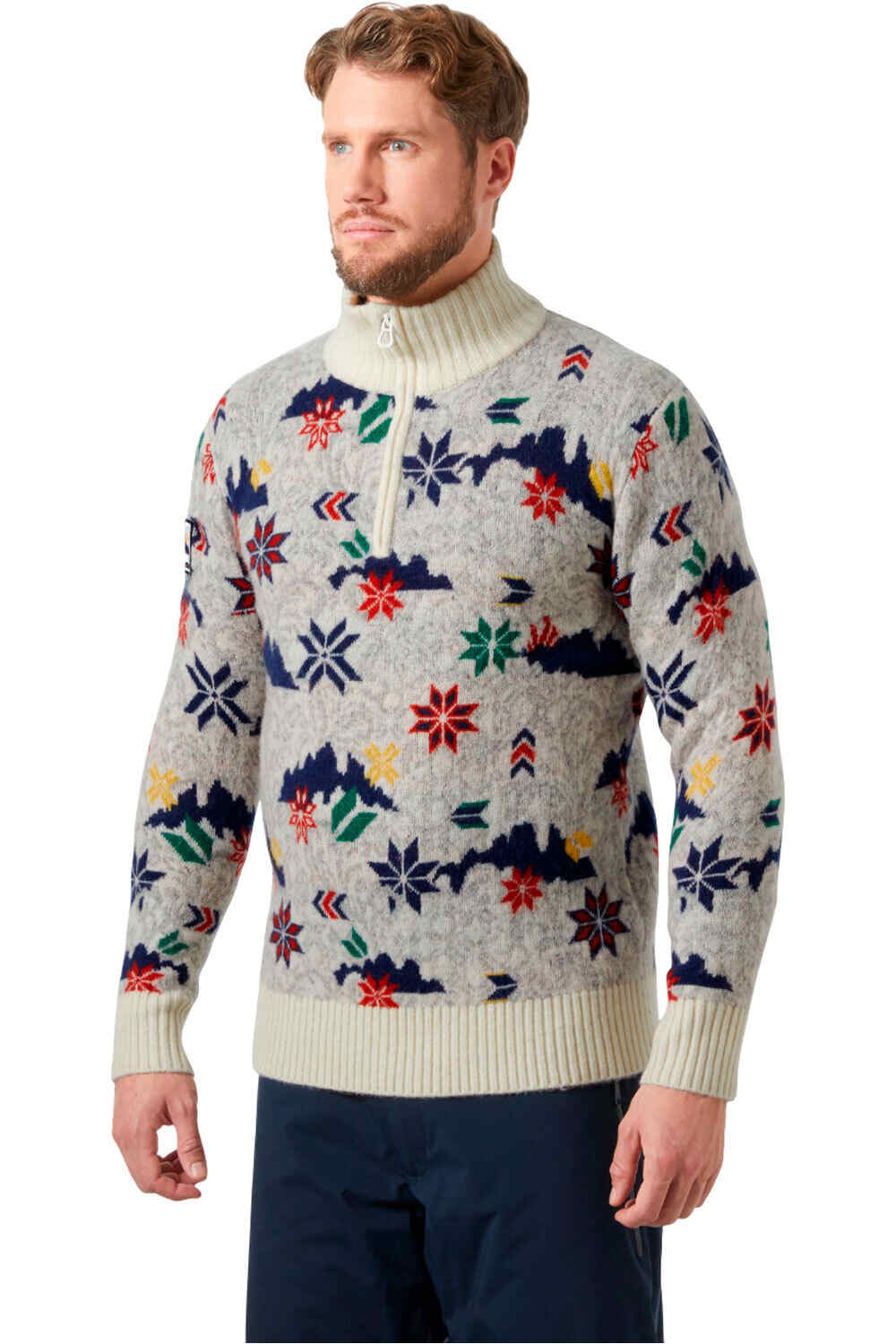 Helly Hansen jersey hombre ARCTIC ICELANDER 1/2 ZIP vista frontal