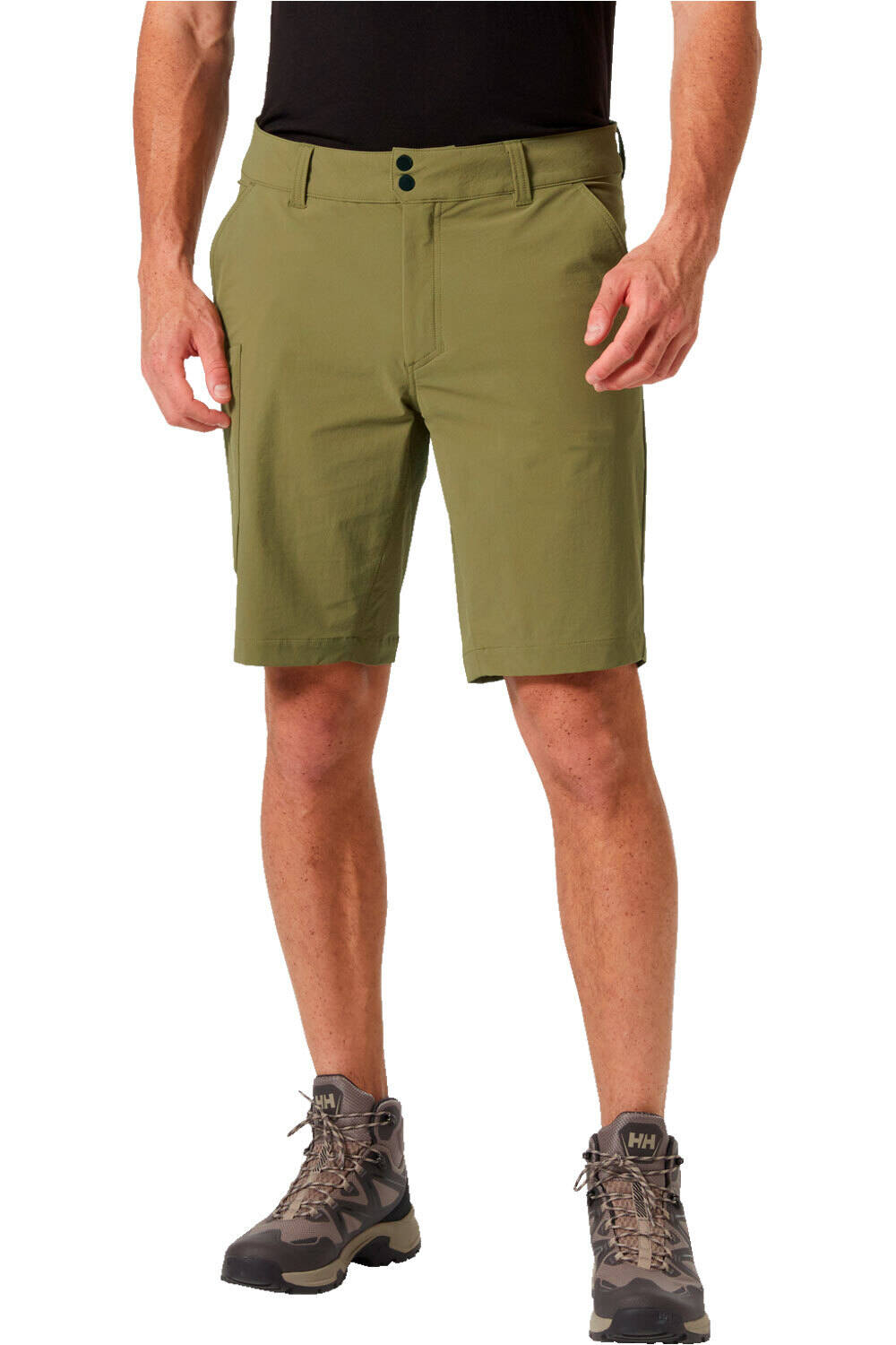 Helly Hansen pantalón corto montaña hombre BRONO SOFTSHELL SHORTS vista frontal