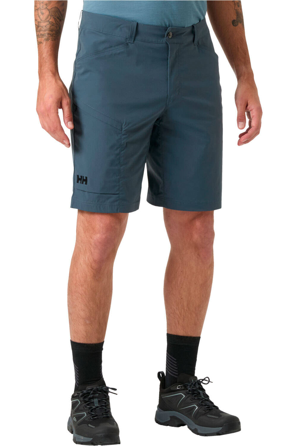Helly Hansen pantalón corto montaña hombre ELV LIGHT TUR SHORTS vista frontal