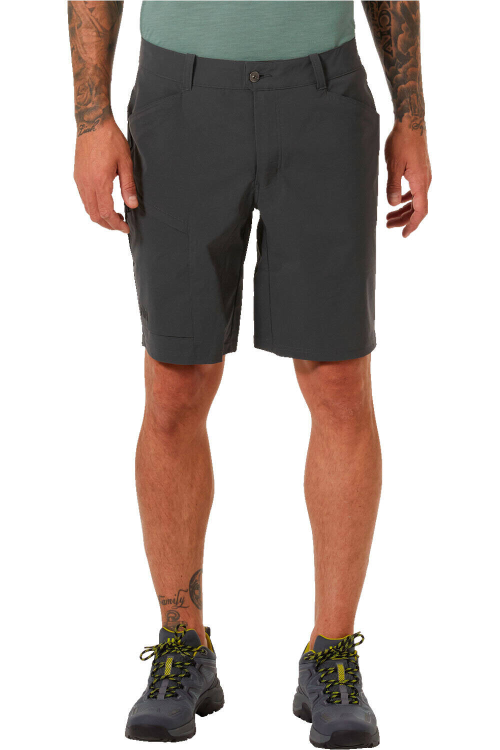Helly Hansen pantalón corto montaña hombre ELV LIGHT TUR SHORTS vista frontal