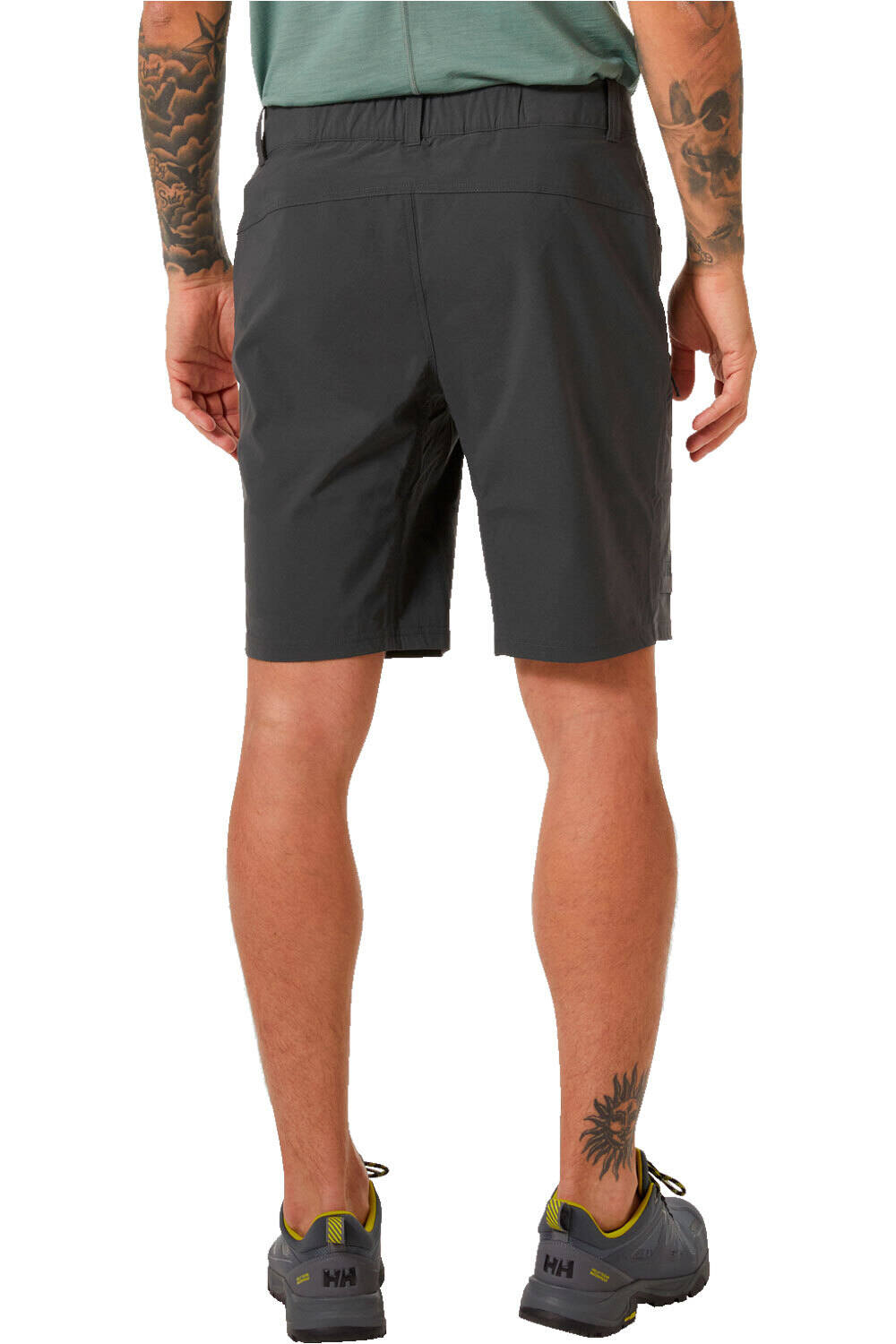 Helly Hansen pantalón corto montaña hombre ELV LIGHT TUR SHORTS vista trasera