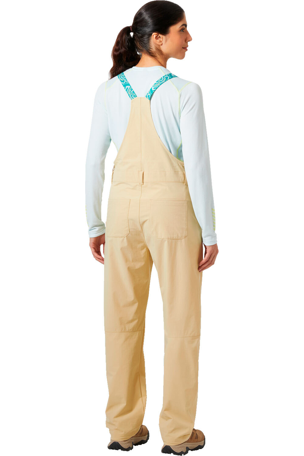 Helly Hansen pantalón montaña mujer W AWE SOFTSHELL  OVERALLS vista trasera