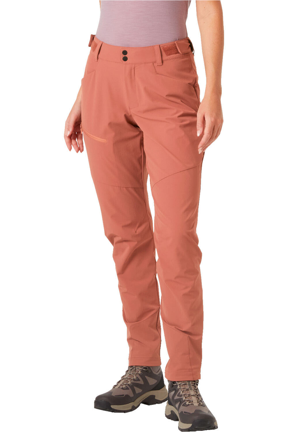 Helly Hansen pantalón montaña mujer W BLAZE SOFTSHELL PANT vista frontal