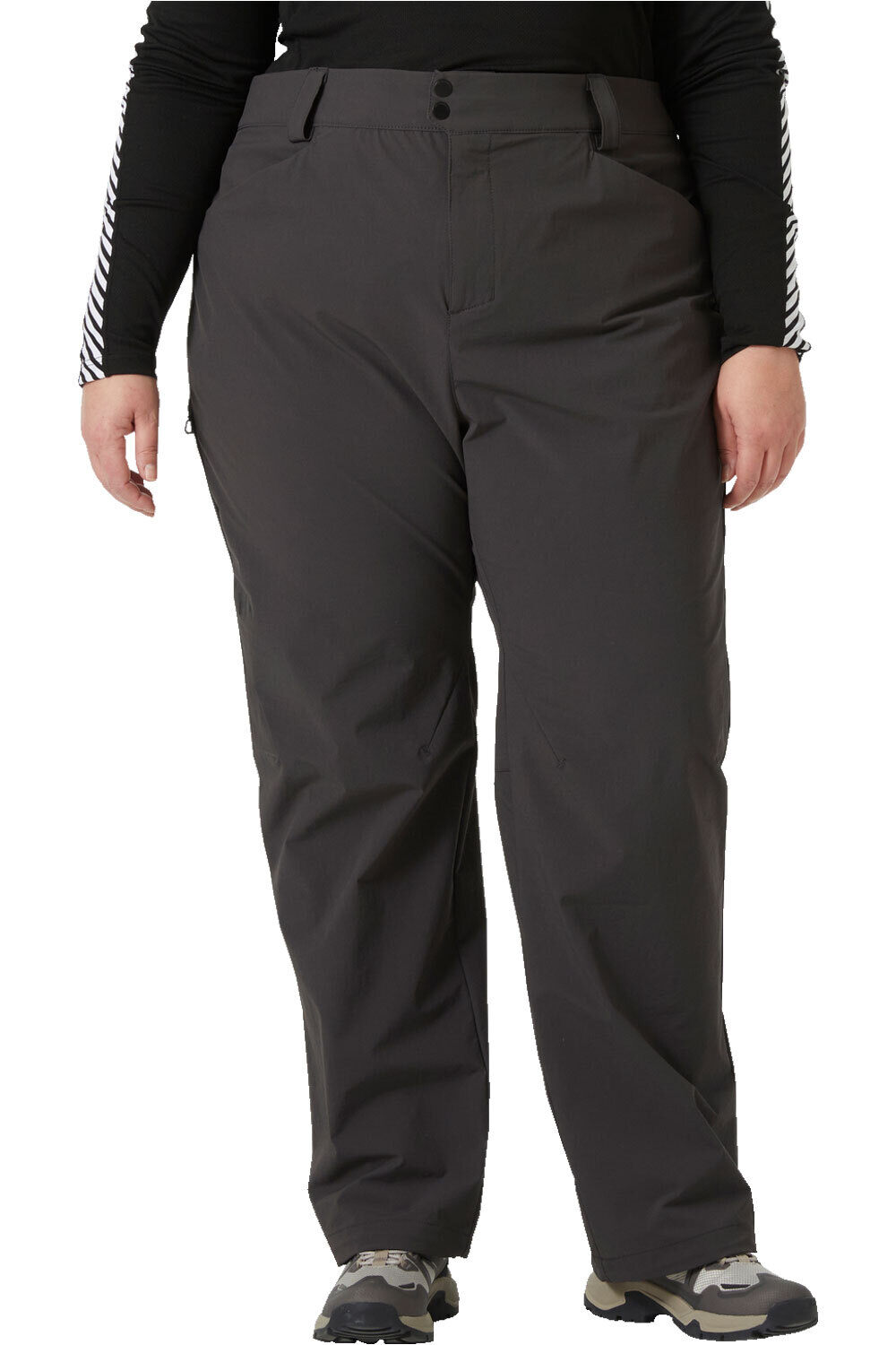 Helly Hansen pantalón montaña mujer W BRONA SOFTSHELL PLUS PANT vista frontal