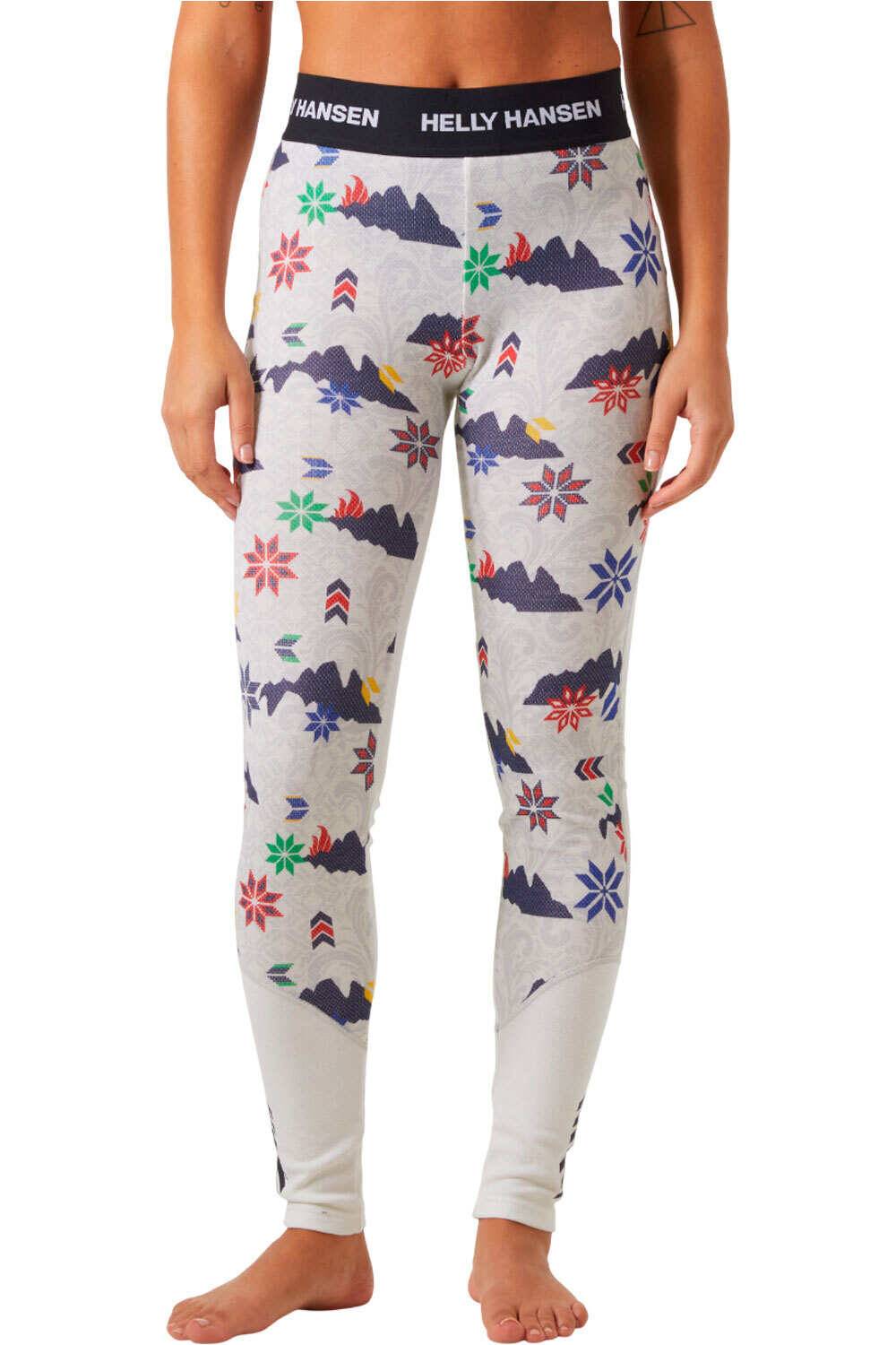 Helly Hansen pantalón térmico mujer W LIFA MERINO MIDW GRA PANT vista frontal