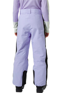 Helly Hansen pantalones esquí infantil JR POWDER LT PANT vista trasera