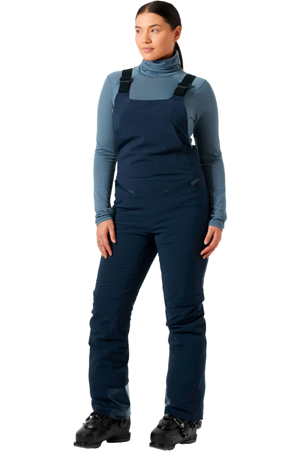 Helly Hansen pantalones esquí mujer W ALPHELIA BIB PANT vista frontal