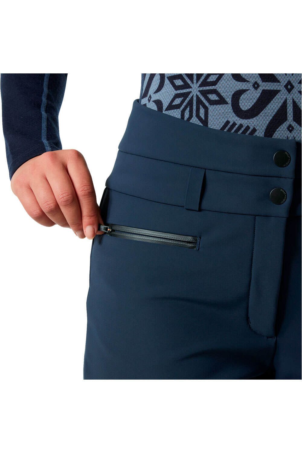 Helly Hansen pantalones esquí mujer W AVANTI STRETCH 2.0 PANT vista detalle