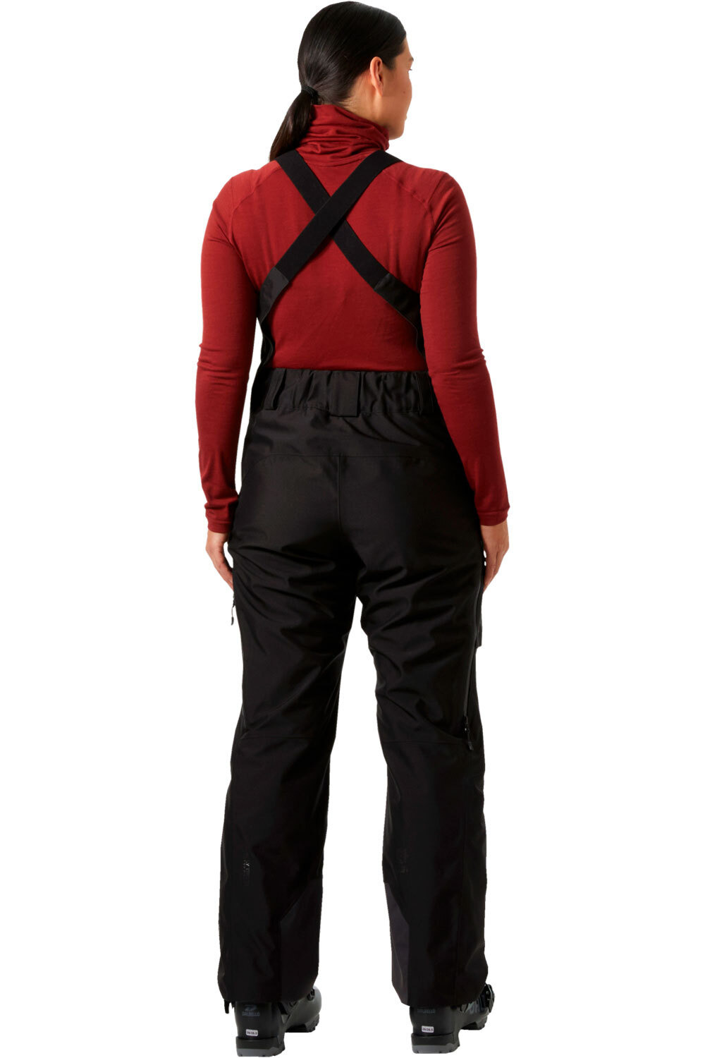 Helly Hansen pantalones esquí mujer W POWDERQUEEN BIB 2.0 PANT vista trasera