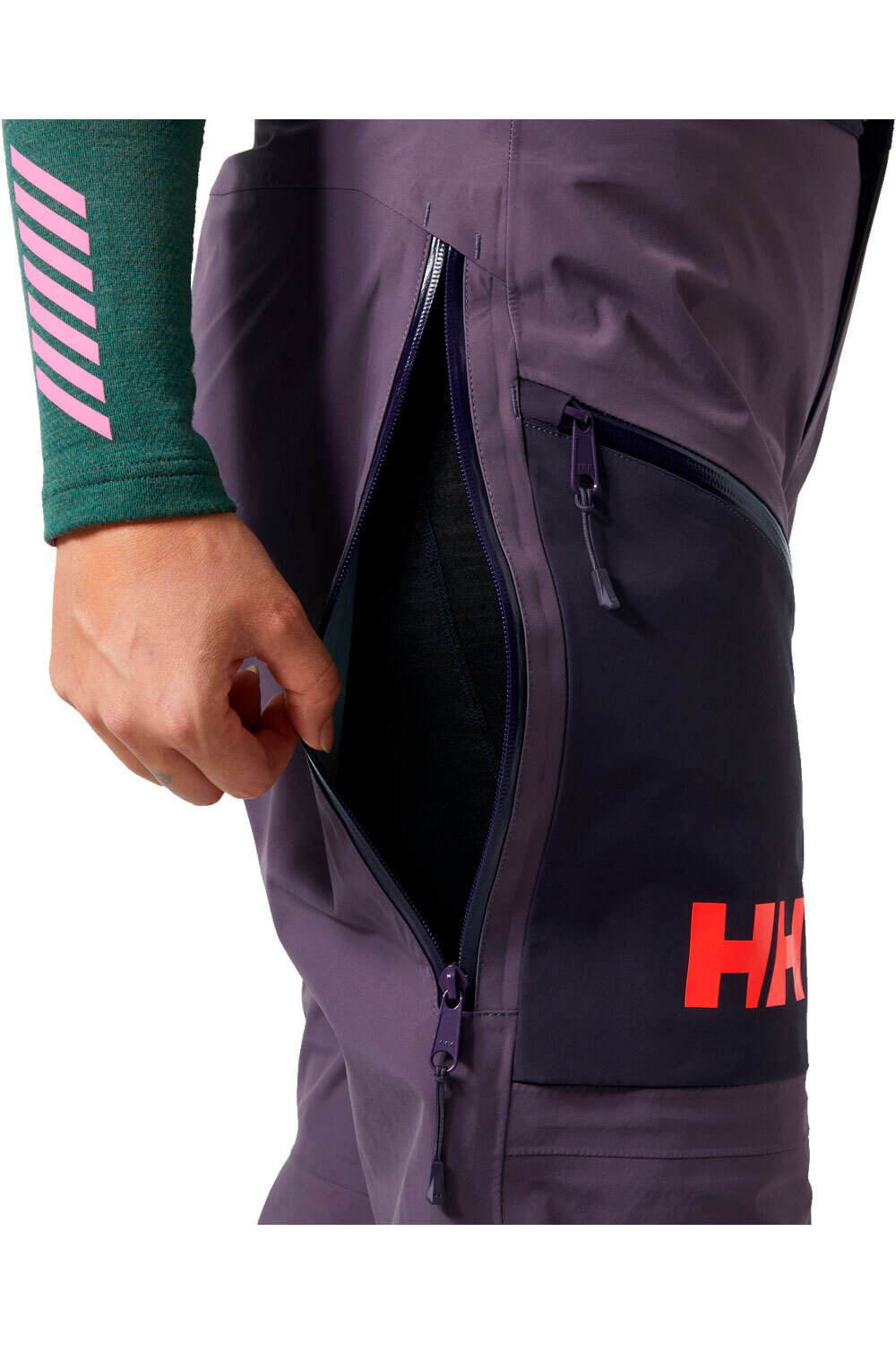 Helly Hansen pantalones esquí mujer W SOGN SHELL PANT vista detalle