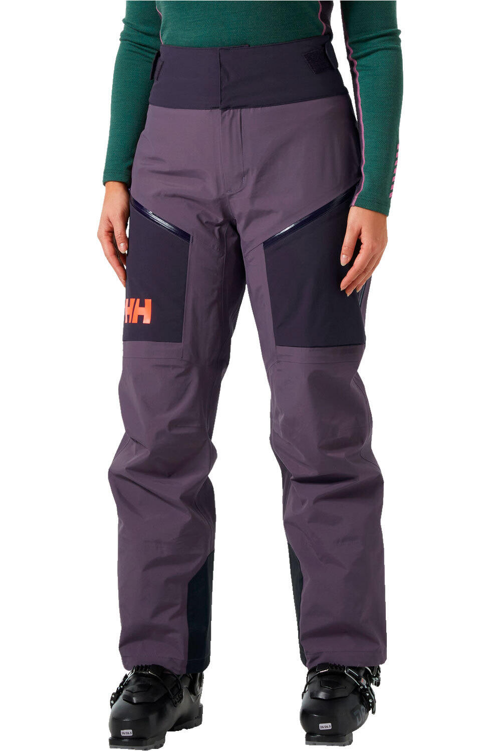 Helly Hansen pantalones esquí mujer W SOGN SHELL PANT vista frontal
