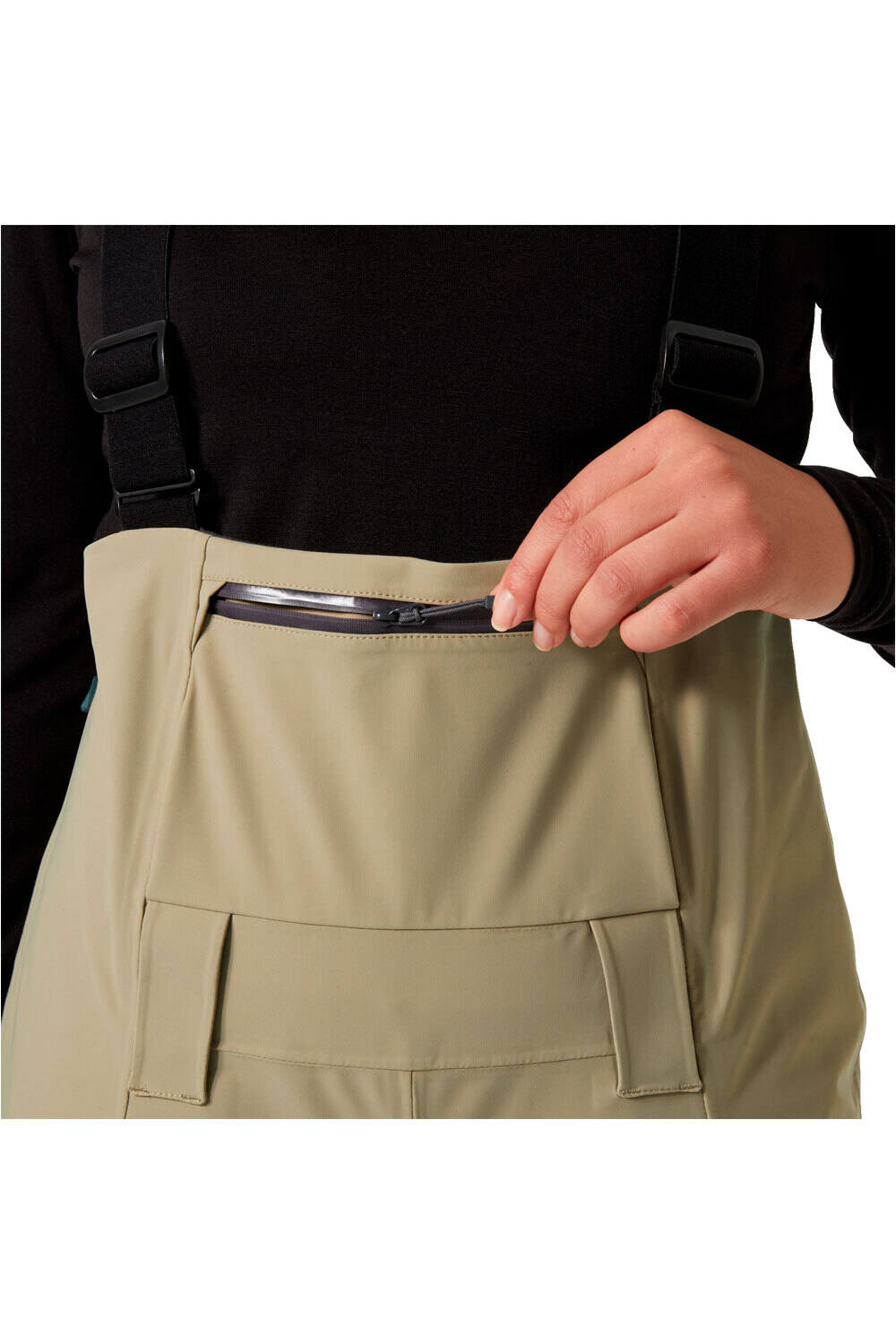 Helly Hansen pantalones esquí mujer W VERGLAS BC BIB PANT vista detalle