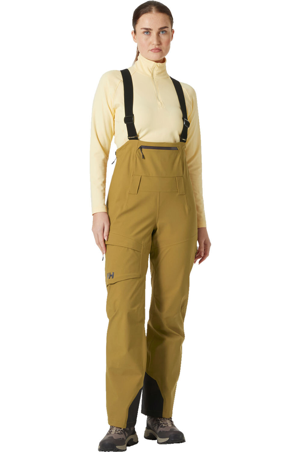 Helly Hansen pantalones esquí mujer W VERGLAS BC BIB PANT vista frontal