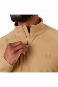 Helly Hansen polar hombre TYRI KNIT 1/2 ZIP vista detalle
