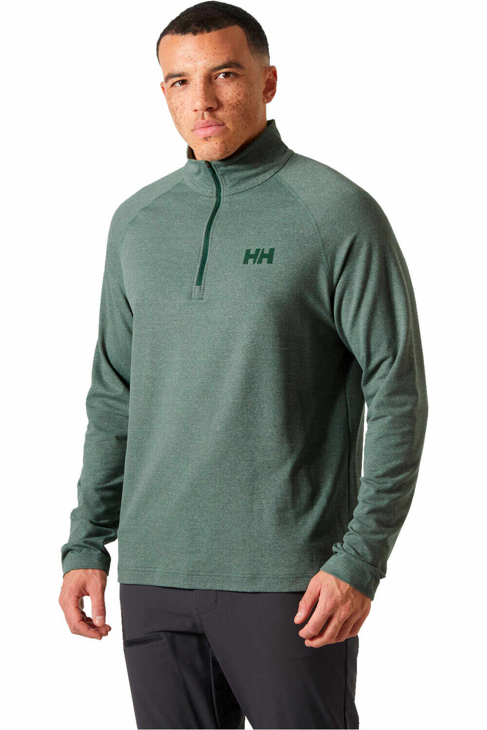 Helly Hansen polar hombre TYRI KNIT 1/2 ZIP vista frontal