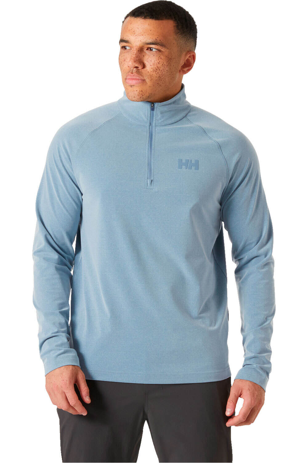 Helly Hansen polar hombre TYRI KNIT 1/2 ZIP vista frontal