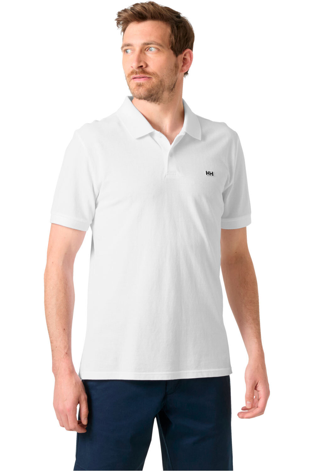 Helly Hansen polo manga corta hombre ELBA FITTED POLO vista frontal
