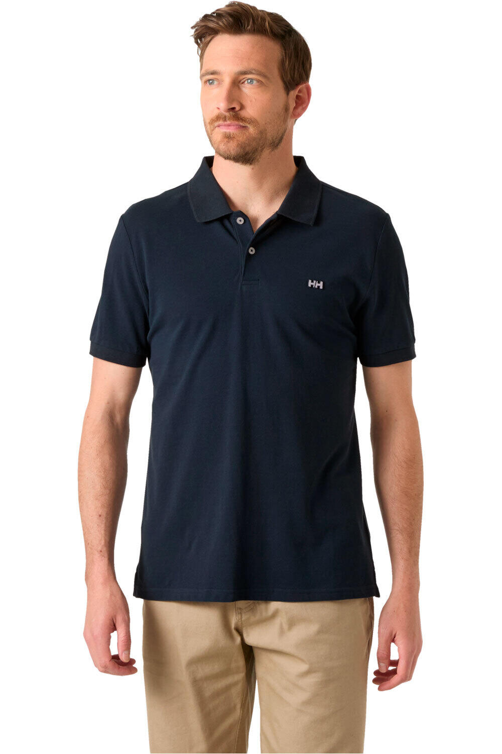 Helly Hansen polo manga corta hombre ELBA FITTED POLO vista frontal