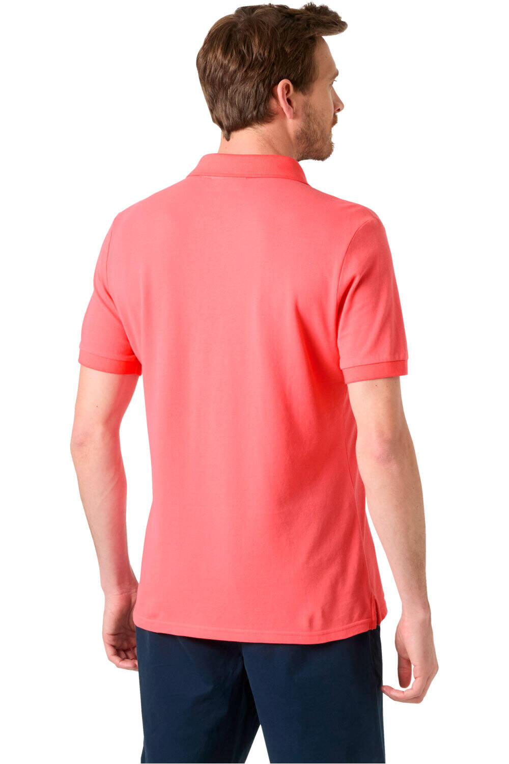 Helly Hansen polo manga corta hombre ELBA FITTED POLO vista trasera