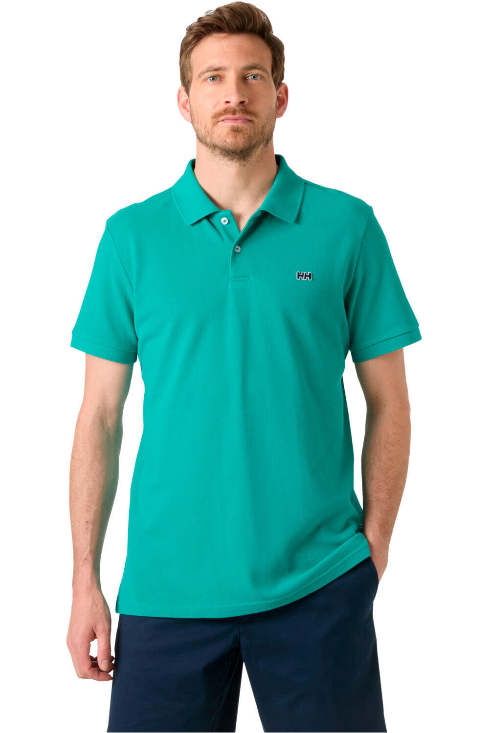 Helly Hansen polo manga corta hombre HUDSON POLO vista frontal