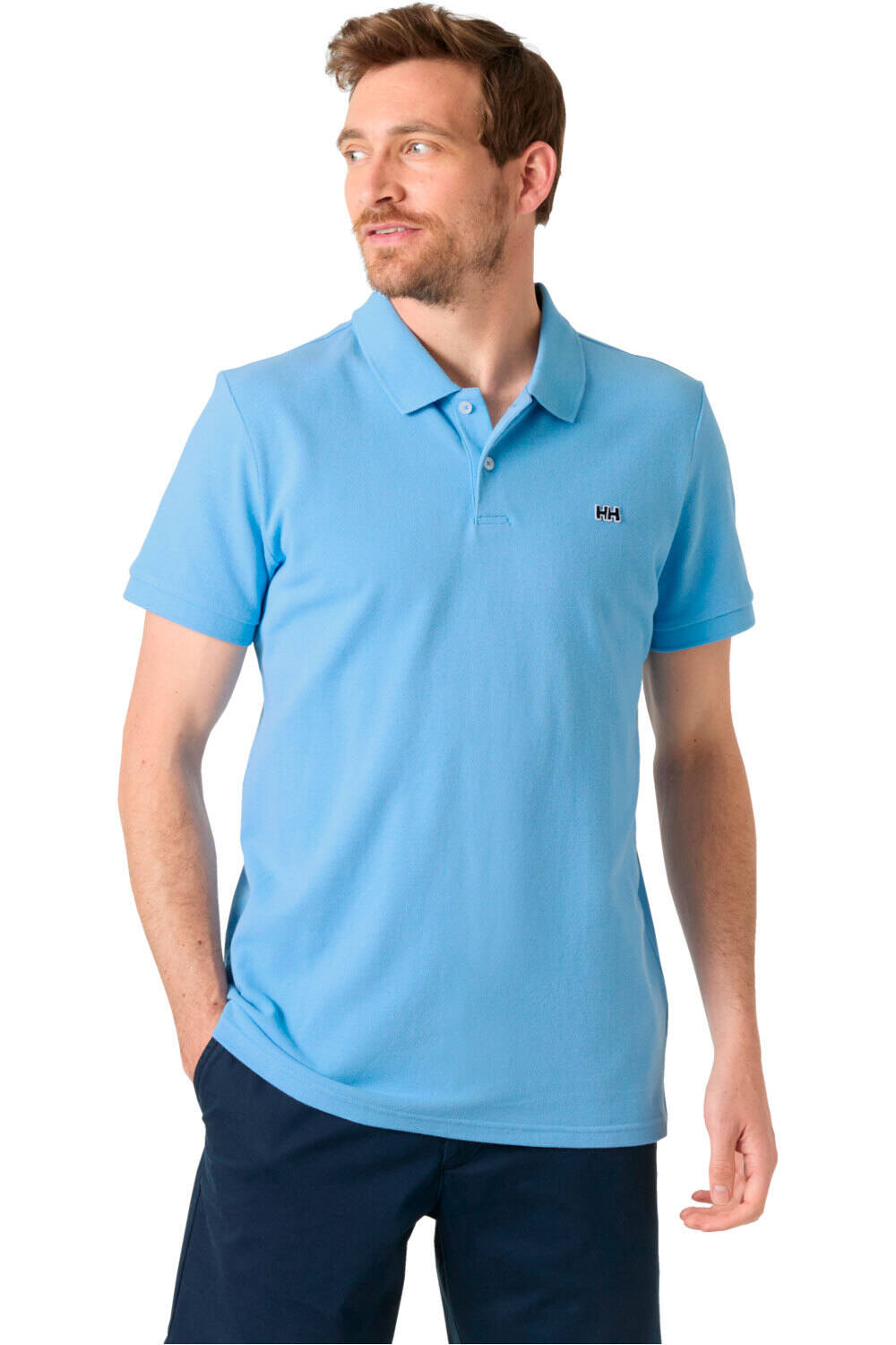 Helly Hansen polo manga corta hombre HUDSON POLO vista frontal